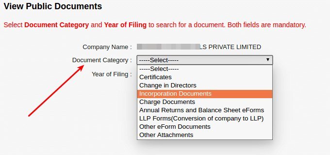 MCA Search - Download Legal Documents